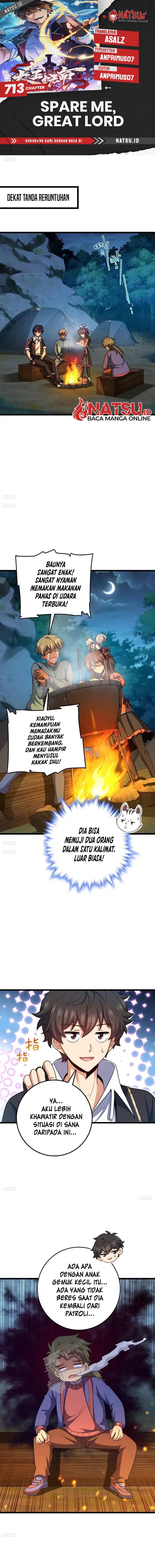 Spare Me, Great Lord! chapter 713